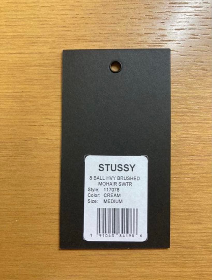 [美品・国内正規品] Stussy 8ボール モヘアニット サイズM