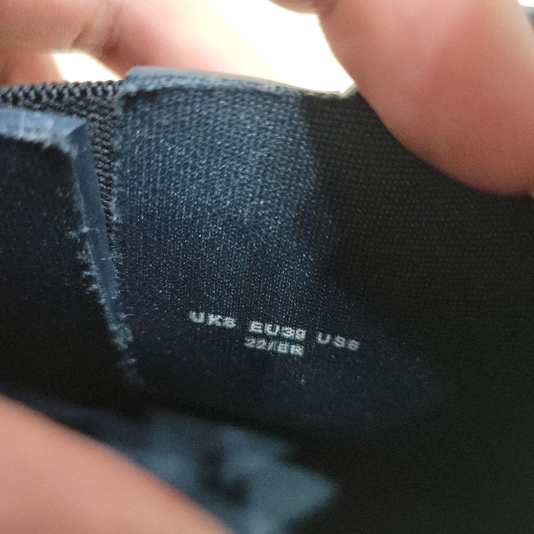 ☆超美品☆HUNTER ネイビー ショートラバーブーツ　２５cm