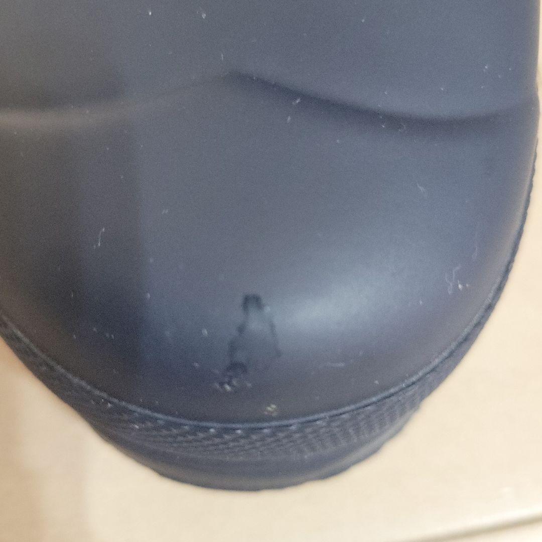 ☆超美品☆HUNTER ネイビー ショートラバーブーツ　２５cm