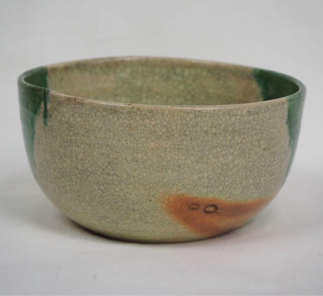 送料無料　江戸時代　豊楽焼　3代豊助作　鉢　本物保証　★珍品★