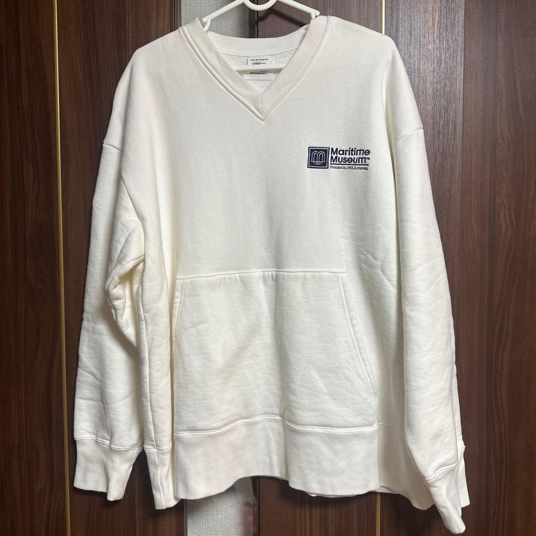 THE SHINZONE/シンゾーン マリタイムミュージアムVネック スウェット