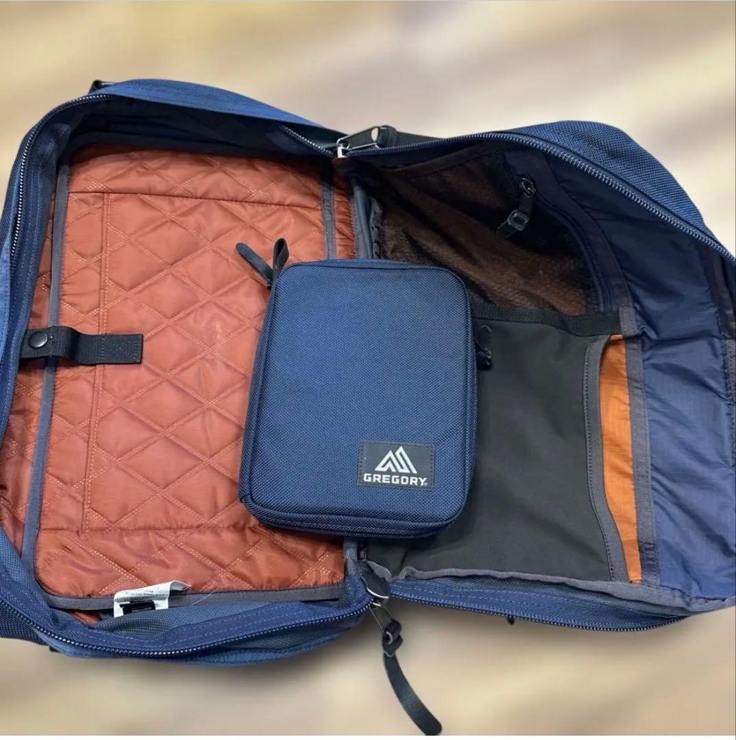 GREGORY ビジネスバッグ ネイビー カバートミッション