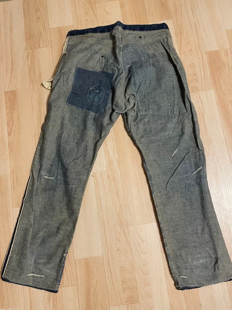 アナクロノーム　ダメージ加工デニム　ANR118 w36