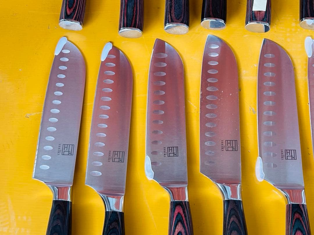 ISSIKI 調理用ナイフ 20本セット ステンレス