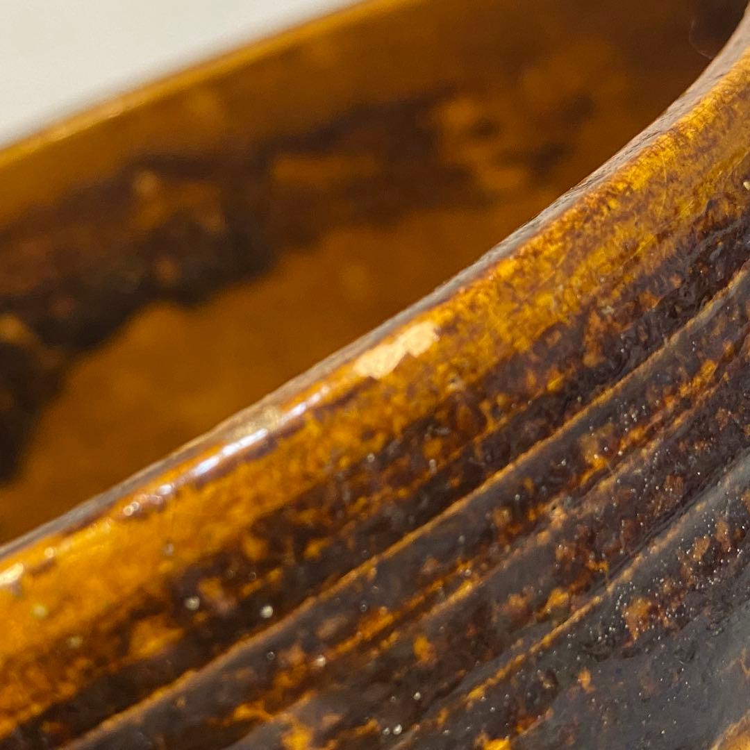 大樋焼　こぼし　建水　茶道具　茶道　茶器　鉢③