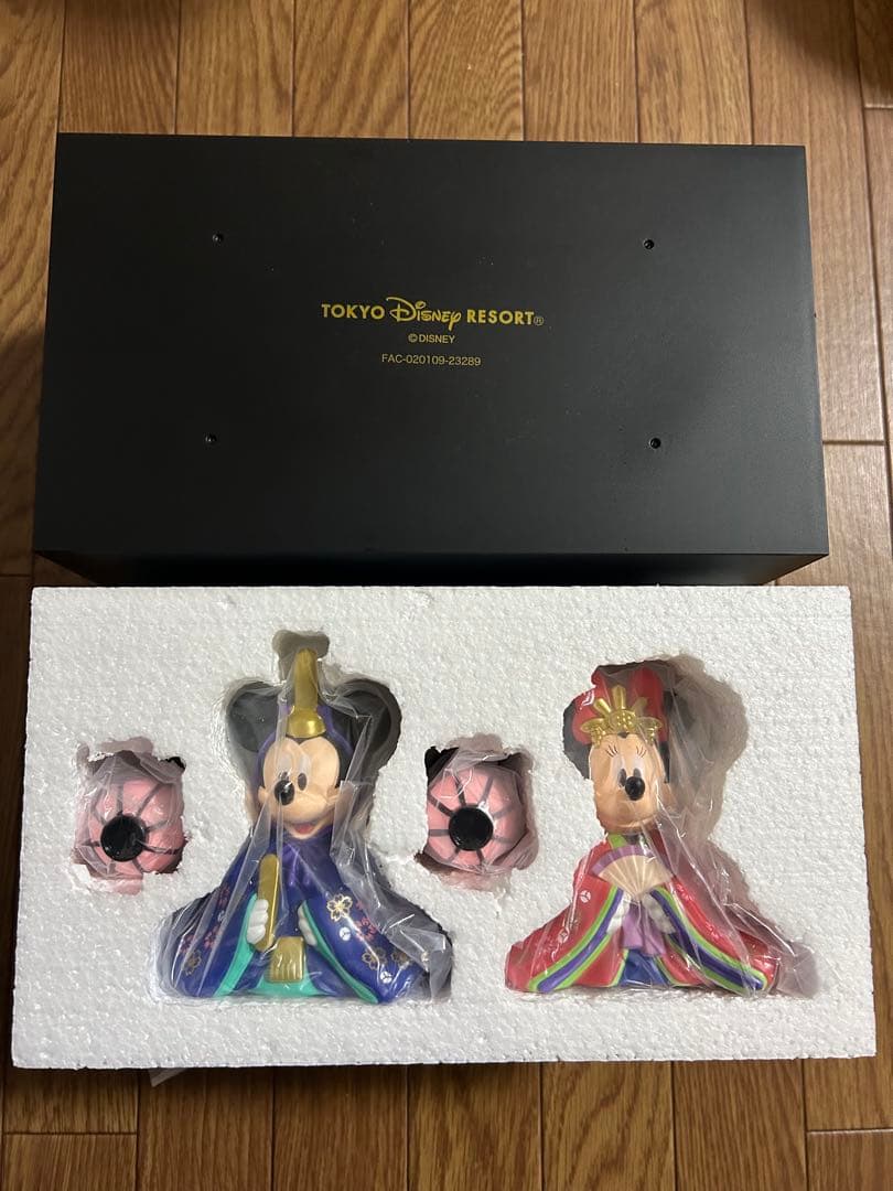 東京ディズニーリゾート 雛人形セット　ほぼ新品