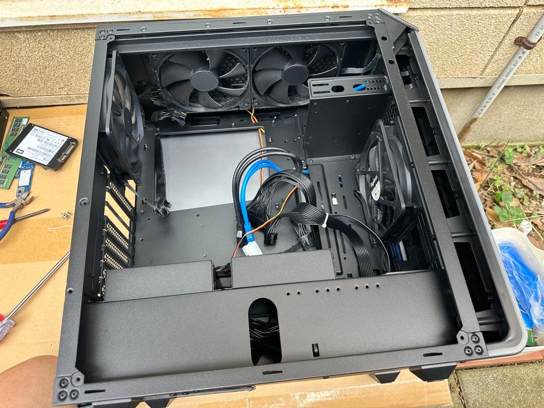 pcケース　atx 750w セット