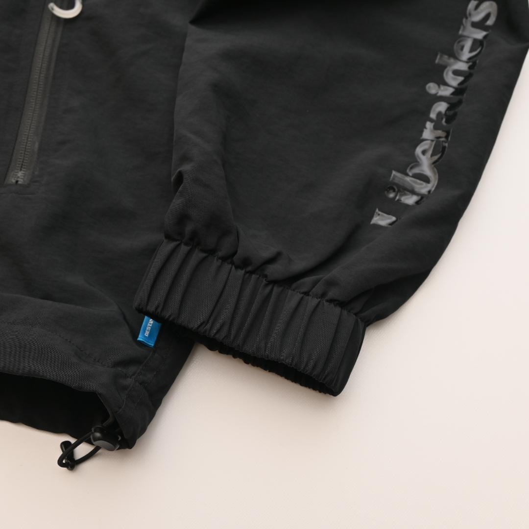 と*し様 Liberaiders ナイロン ウインドブレーカー M ブラック 黒