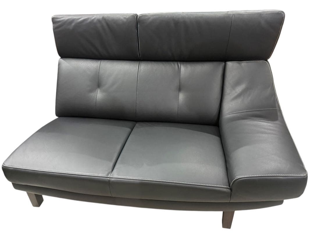 ♢【ほぼ未使用】②カリモク ZU46 左肘2人掛けソファ