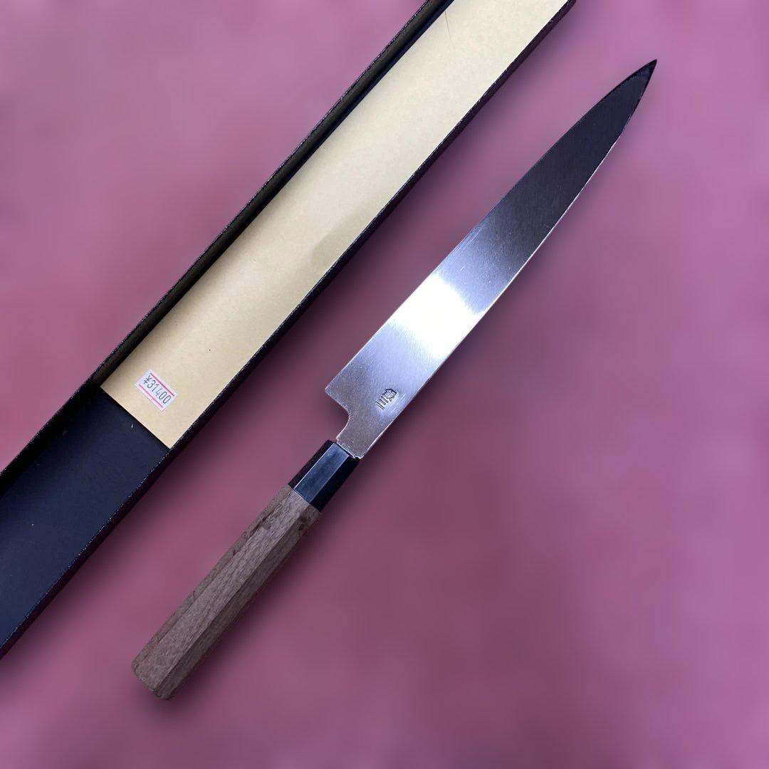 銀三　柳刃包丁　240㎜ 8寸