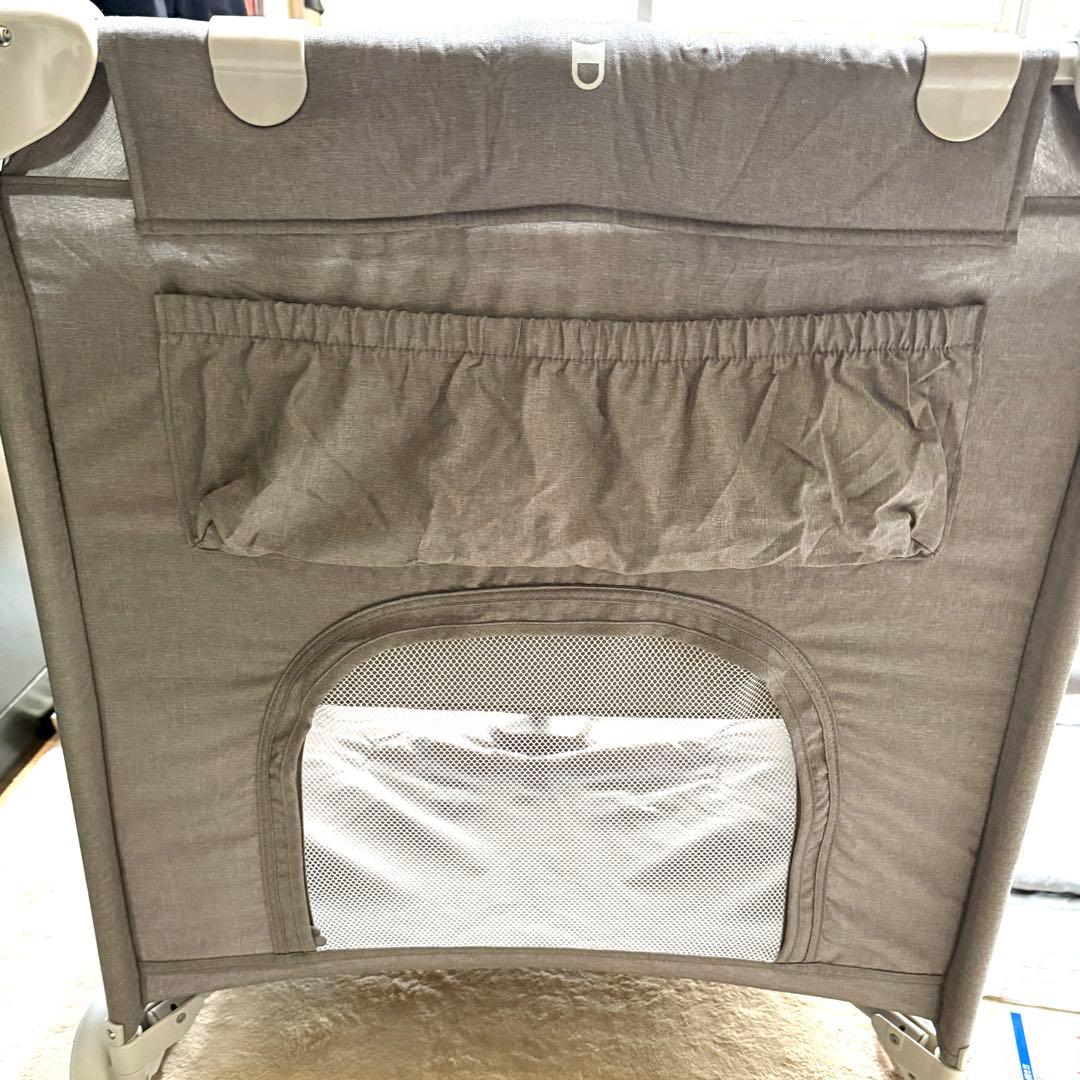 【未使用に近い】KATOJI ポータブルベビーベッド 60×90cm