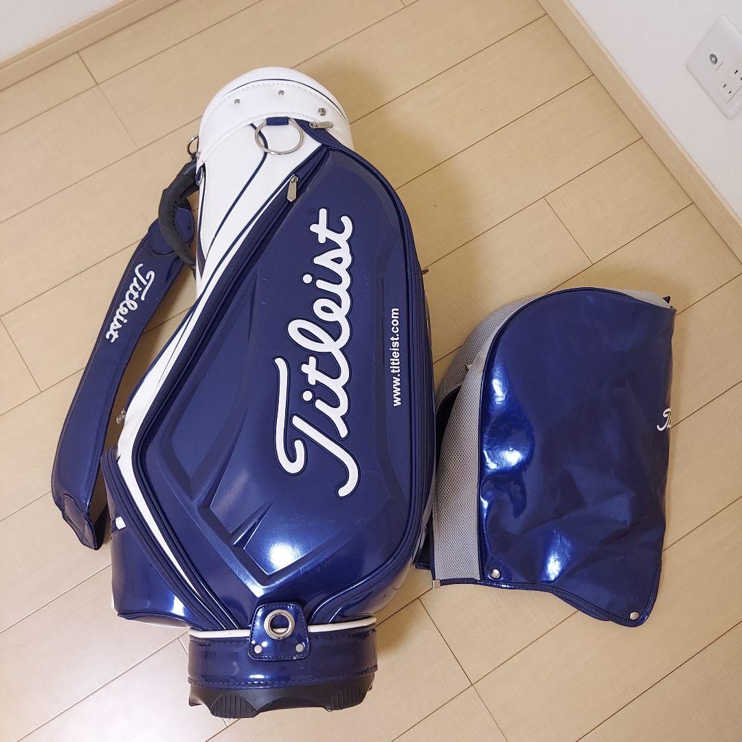 Titleist タイトリスト キャディバッグ ネイビー/ホワイト