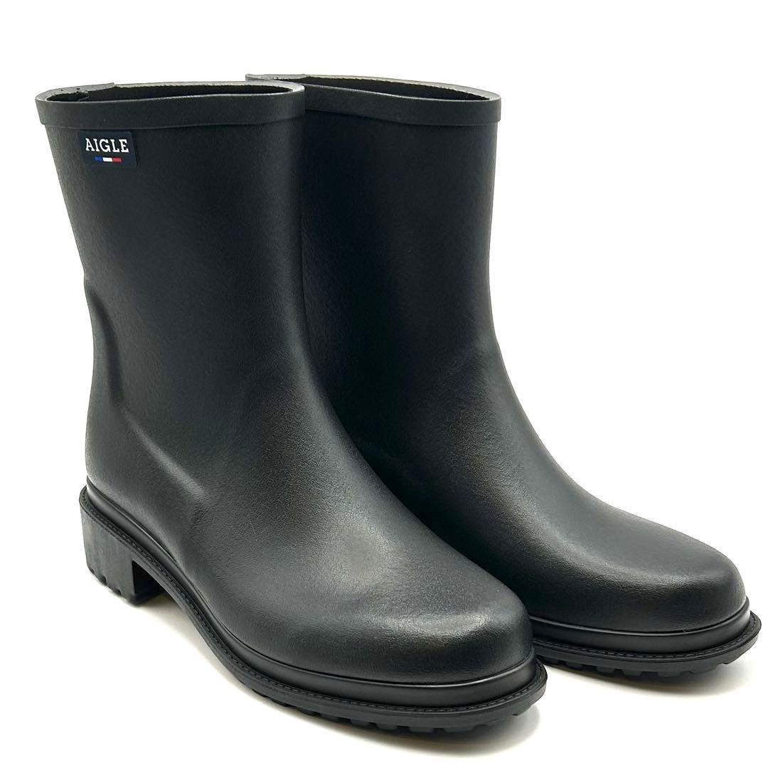 【新品未使用】定価20900円　エーグル　レインブーツ防水ミディアムラバーブーツ