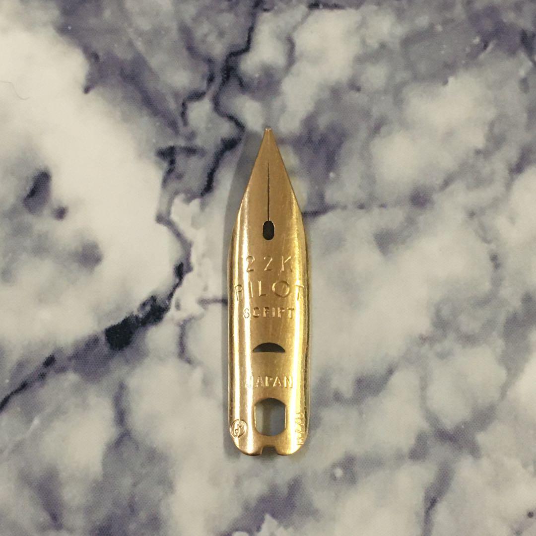 #0230 オーバーホール済み 万年筆 PILOT パイロット ショート22k