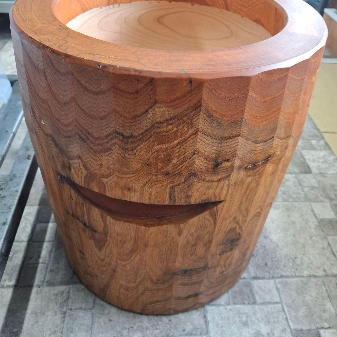 ケヤキ　うす　餅つき　けや木の臼　2升