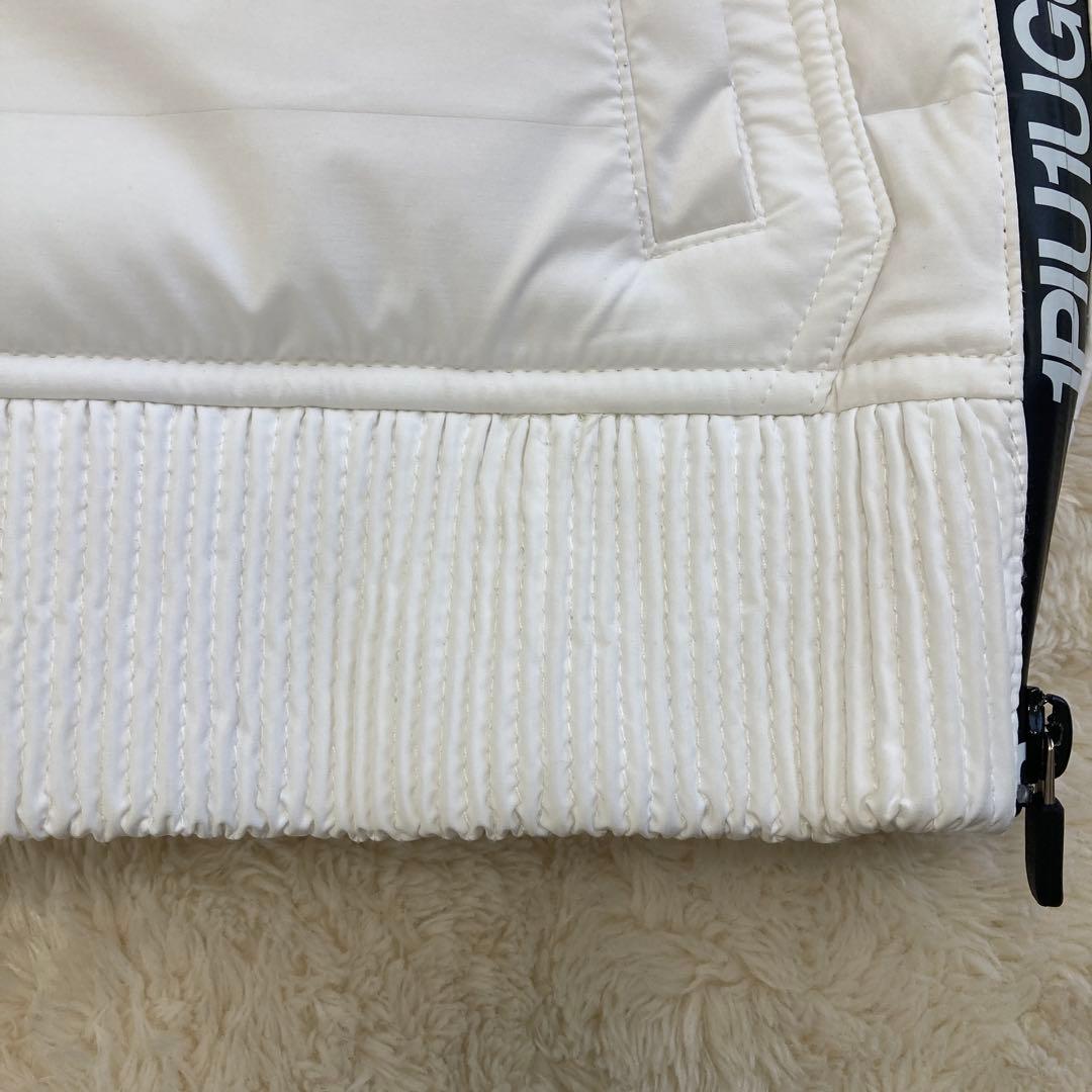 極美品！1PIU1UGUALE3 GOLF ダウンスニードジャック　ホワイト　L