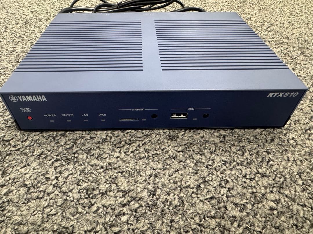 Yamaha RTX810 有線LANルーター 本体