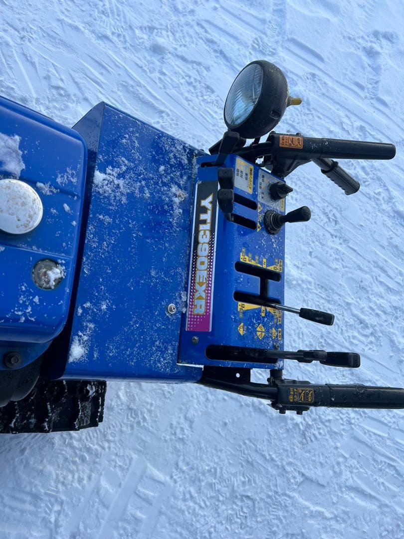 Yamaha 除雪機 キャタピラ式 青