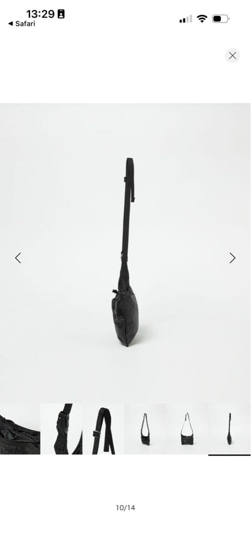 【別注】＜BRIEFING＞SOLID LIGHT SACOCHE/サコッシュ