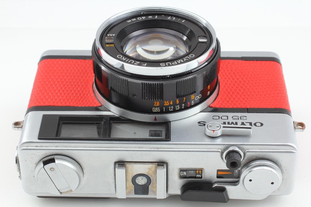 【美品　整備済】レッド オリンパス 35 DC 40mm f1.7 #1180