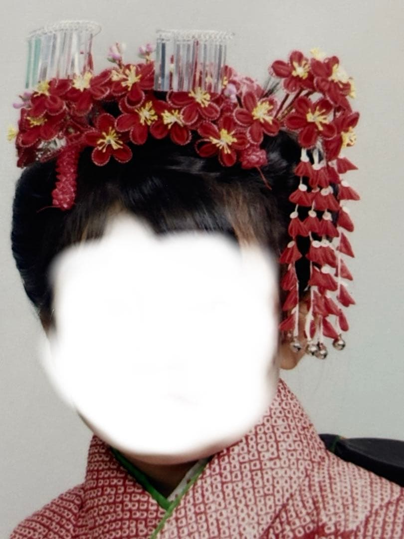 豪華七五三　勝山かんざし