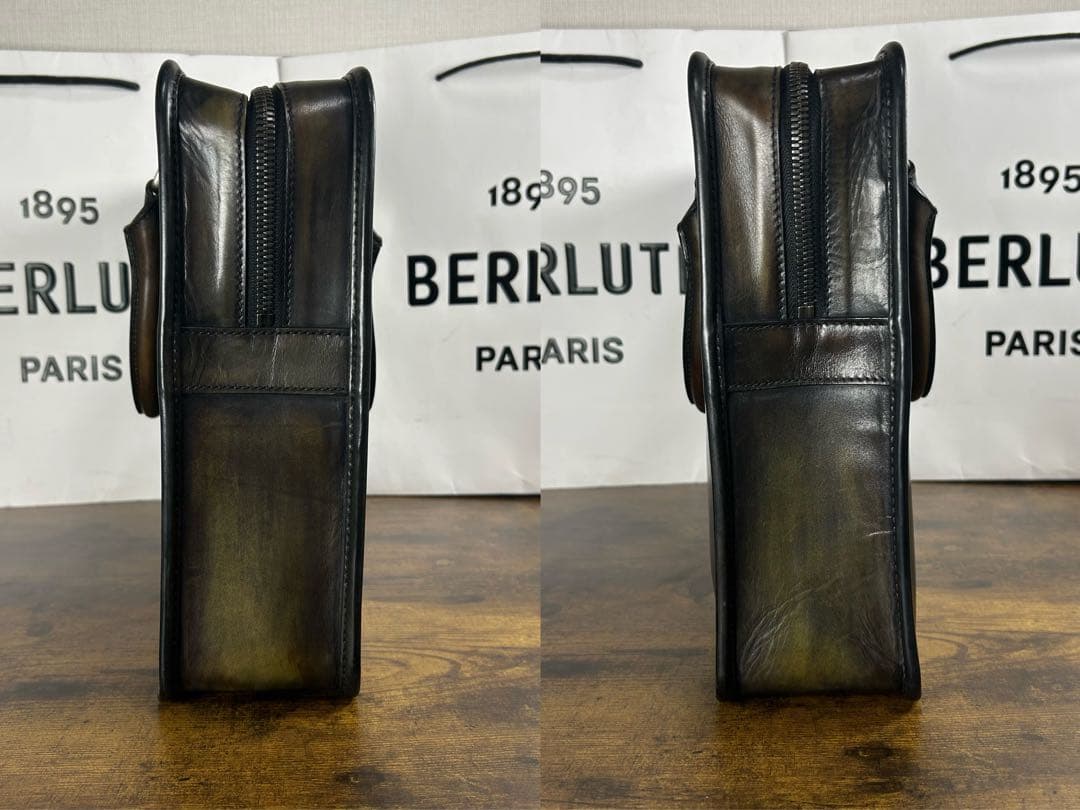 希少　68万円　オルガ期　 Berluti アンジュール ブリーフケース