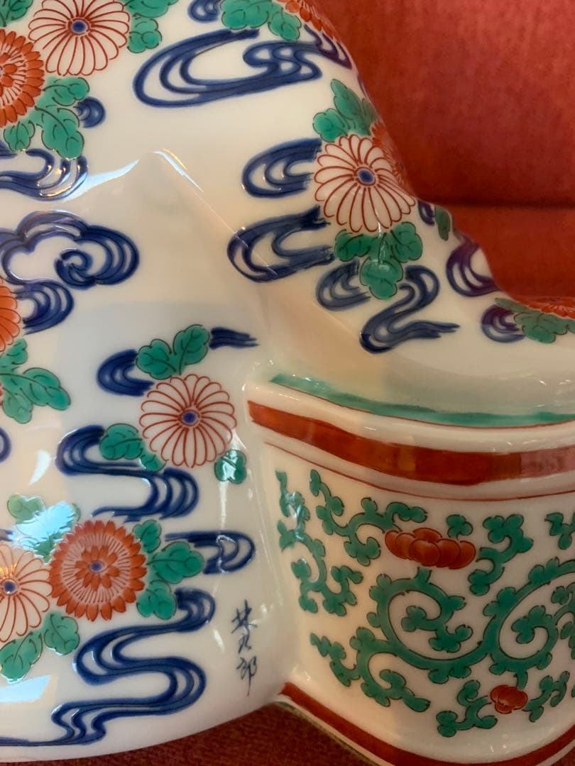 伊万里　人形　林九郎　置物　アンティーク