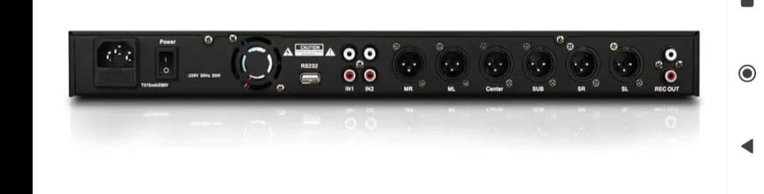 Depusheng X5 デジタルオーディオプロセッサー vang số X5