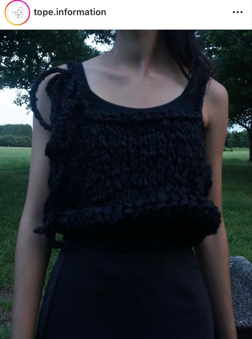 tope tube top キャミ