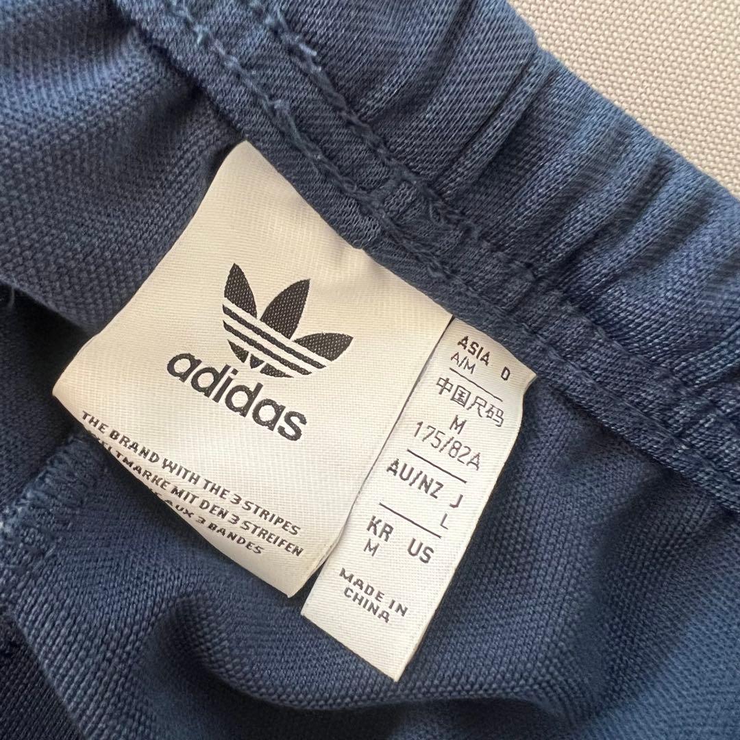 adidas アディダス　ベッケンバウアー　セットアップ　紺色　白　メンズ　上下