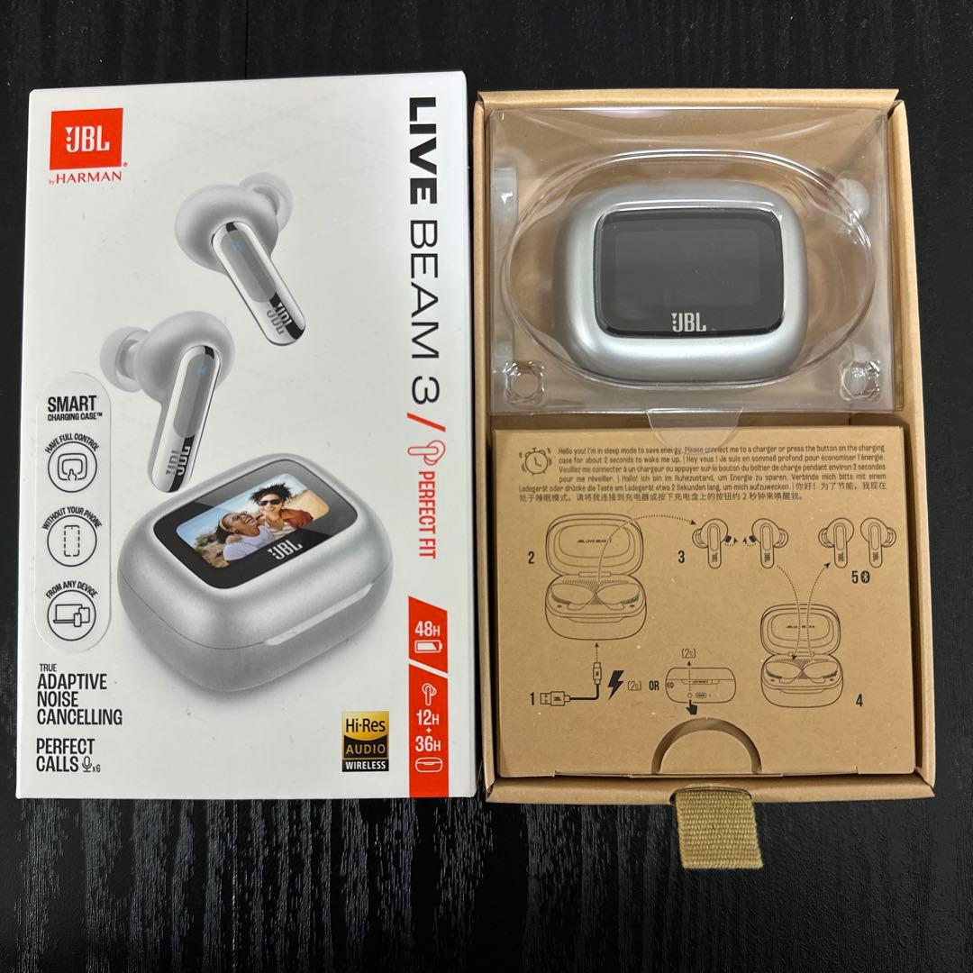 JBL LIVE BEAM 3 Bluetoothイヤホン