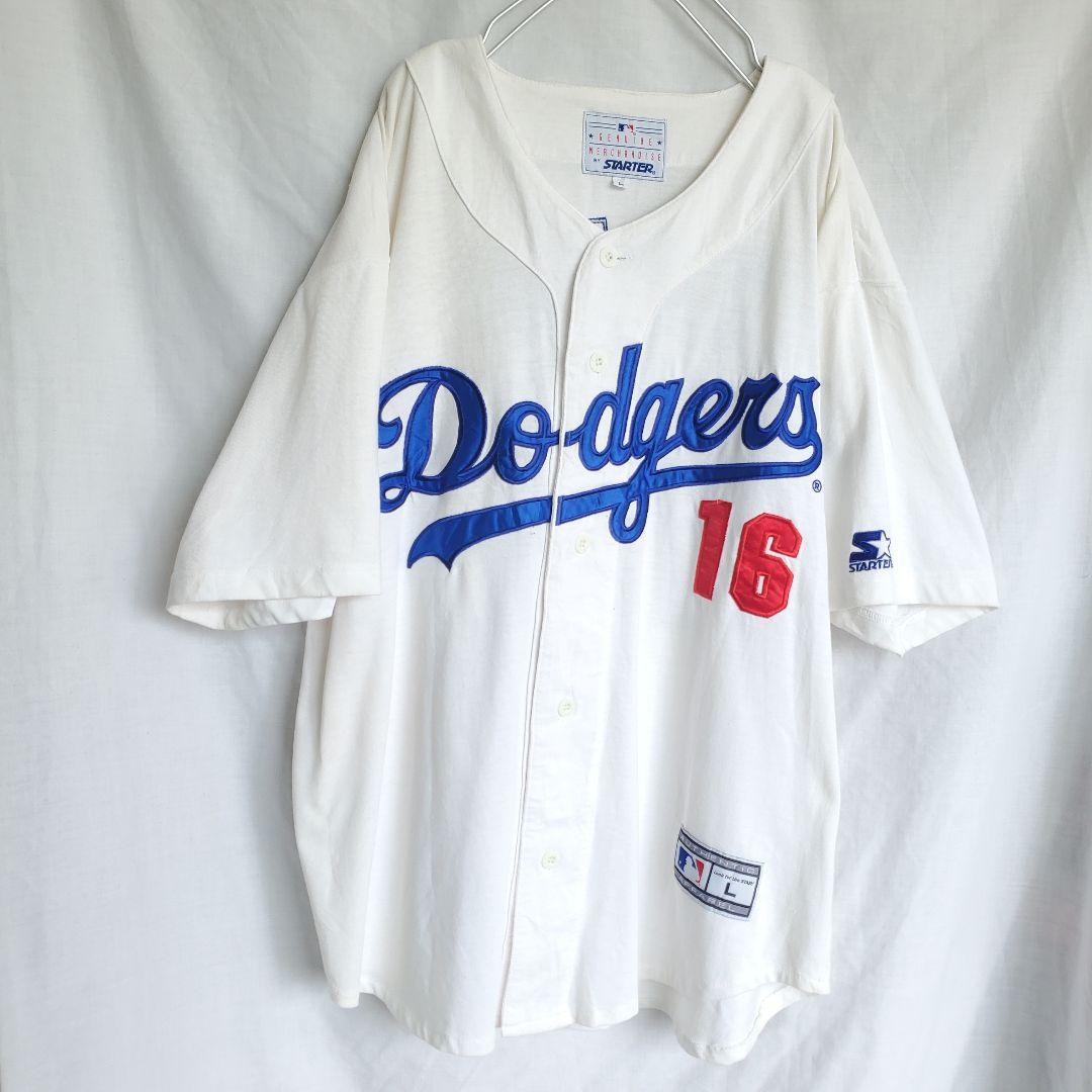 STARTER ドジャース NOMO 野茂 英雄 ユニフォーム 背番号16 白