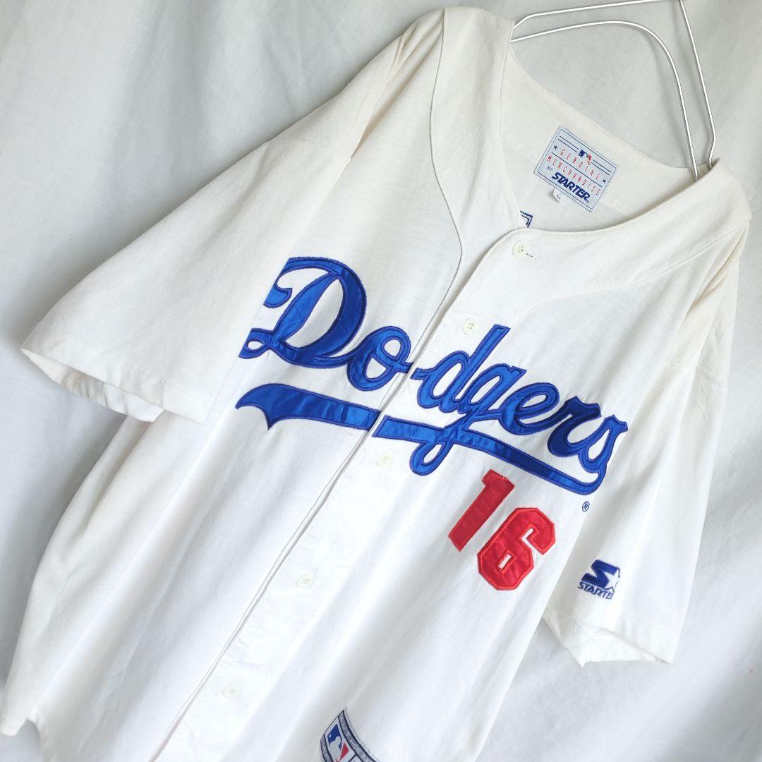 STARTER ドジャース NOMO 野茂 英雄 ユニフォーム 背番号16 白