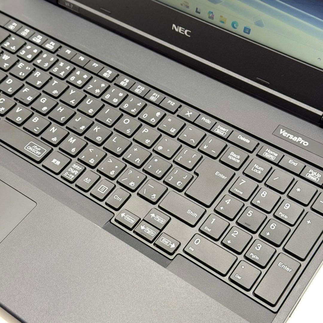 ノートPC NEC 8世代 8GB 新品SSD HDD500 超高速起動 DVD