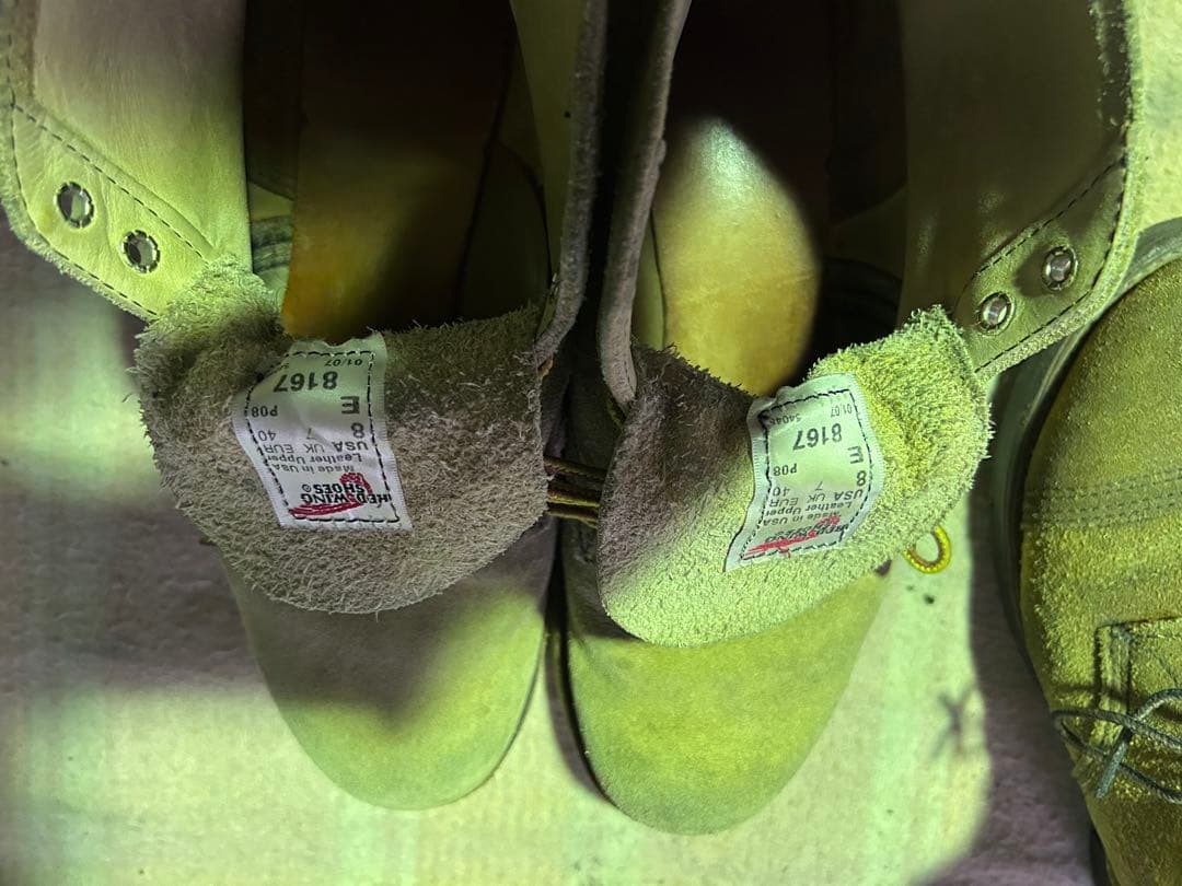 タ*道様 レッドウィング　8167 8113 8166 3足セット