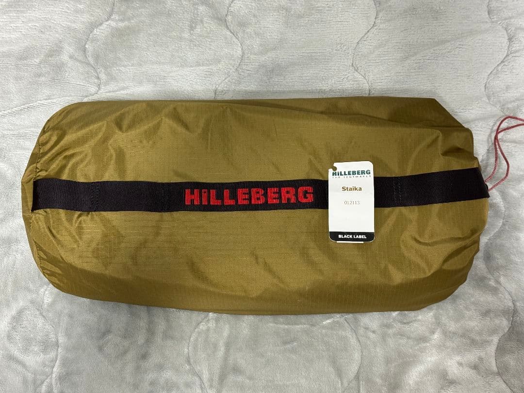 【未使用】ヒルバーグ スタイカ サンド テント＋専用フットプリントセット