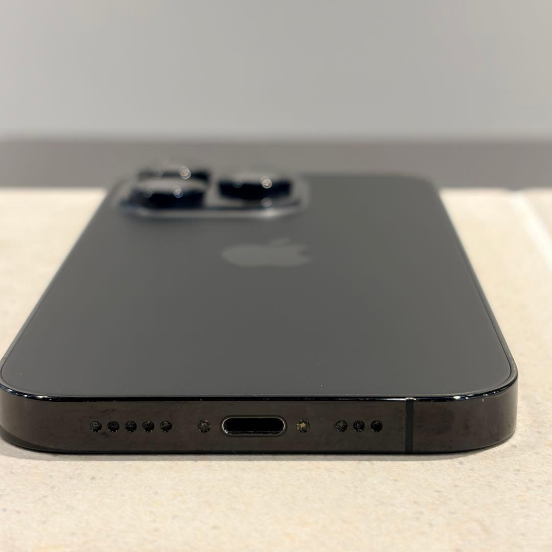 【美品】iPhone 14 Pro 256GB SIMフリースペースブラック！