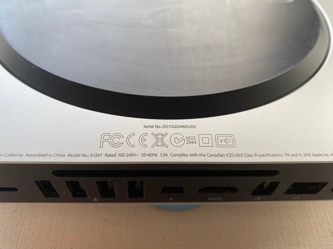 Apple Mac mini mid2011  シルバー