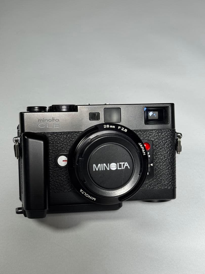 【超希少】MINOLTA CLE (旧ミノルタロゴ) +M-ROKKOR28mm