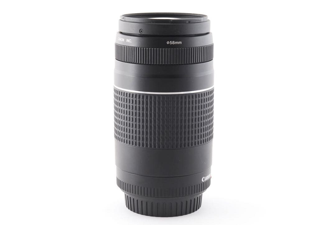 デジタル一眼レフカメラ　望遠レンズ　CANON EF 75-300mm
