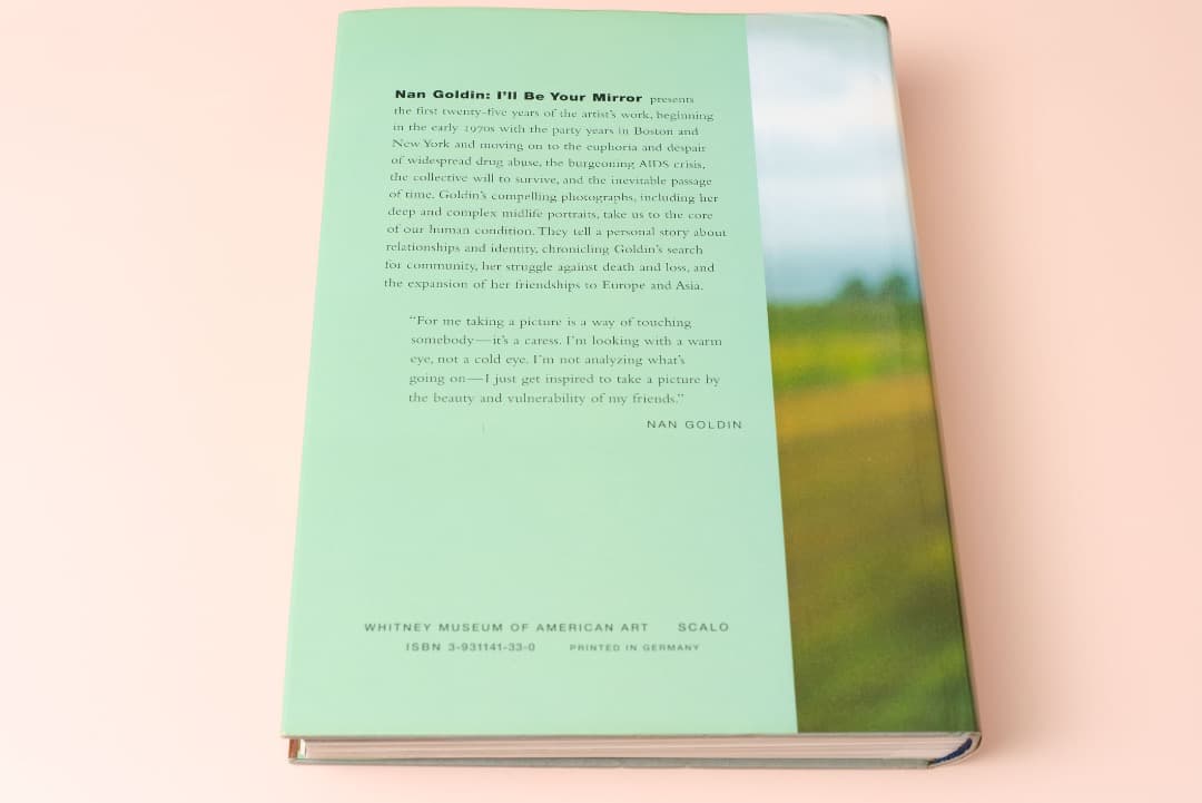 Nan Goldin　『 I’ll Be Your Mirror』