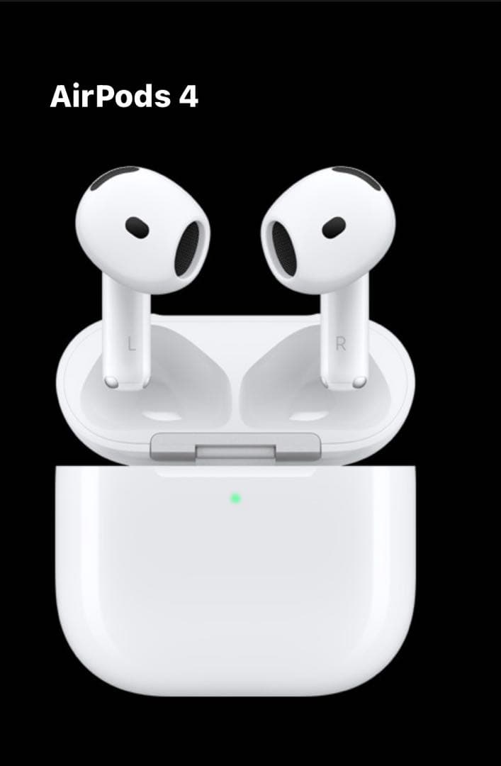 【新品未使用即日発送】AirPods 4 定価¥21,800