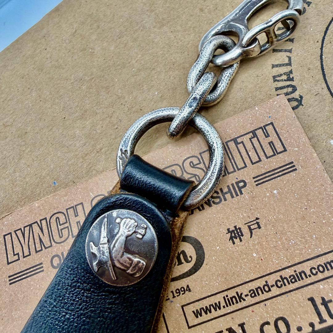 ギャラ付き　リンチシルバースミス　ベルトストラップ　gフック