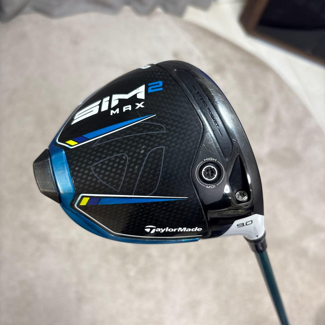 SiM2MAX SPEEDER NXグリーン 50S装着 ゴルフクラブ