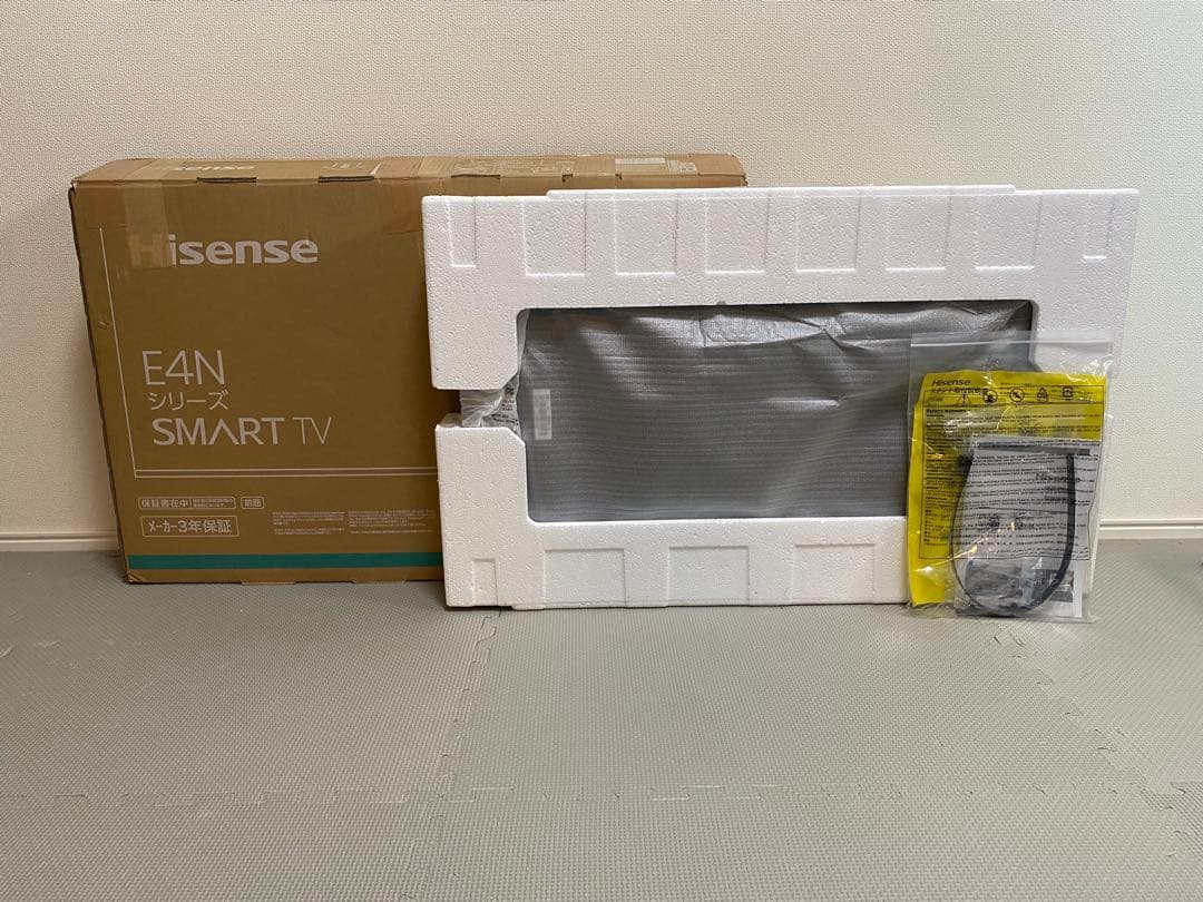 ほぼ未使用 Hisense 32E4N スマートテレビ 2024年 32型