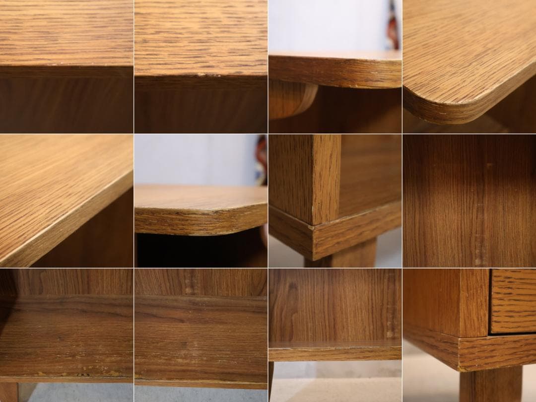 unico ウニコ  クルト デスク オーク材 アッシュ材 学習机