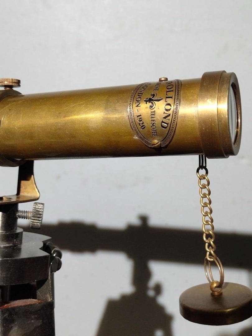 時代物　望遠鏡 純銅製　置物　インテリア