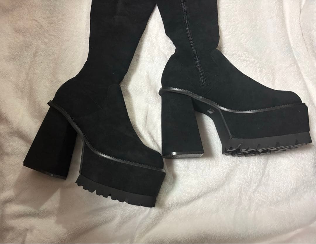 j*3様 スクエアフィットロングブーツ