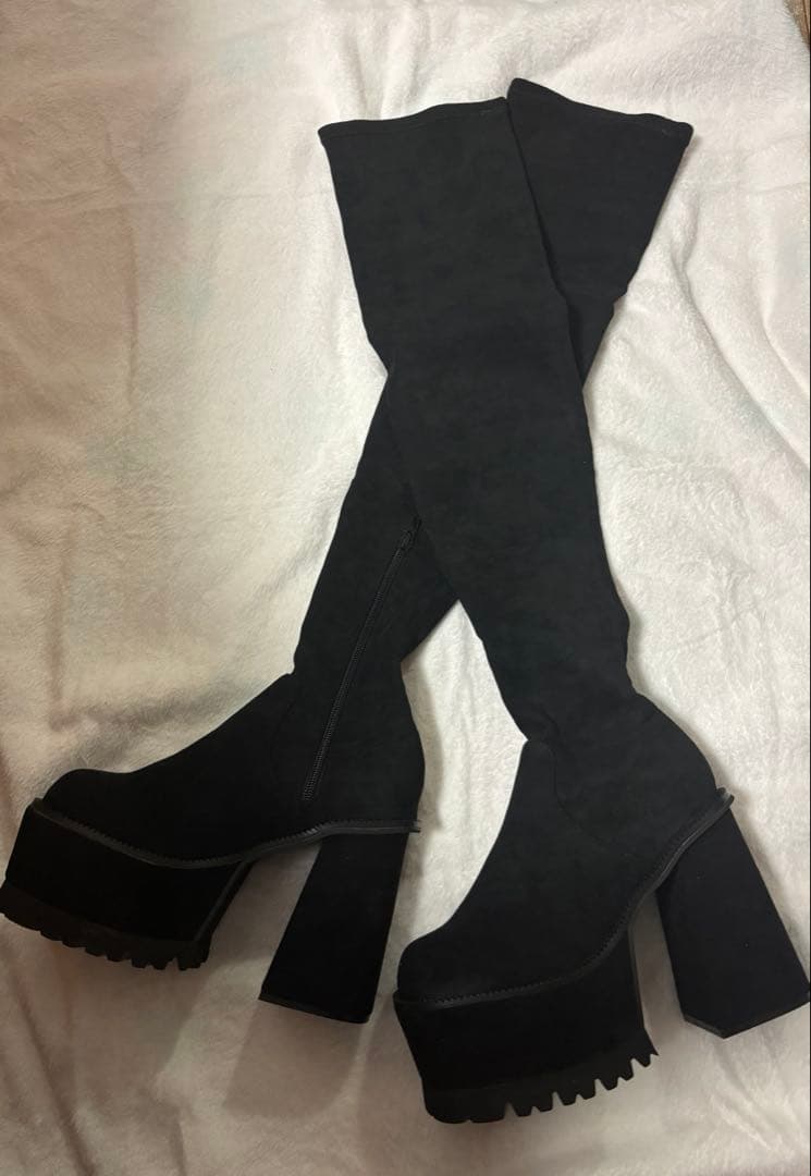 j*3様 スクエアフィットロングブーツ