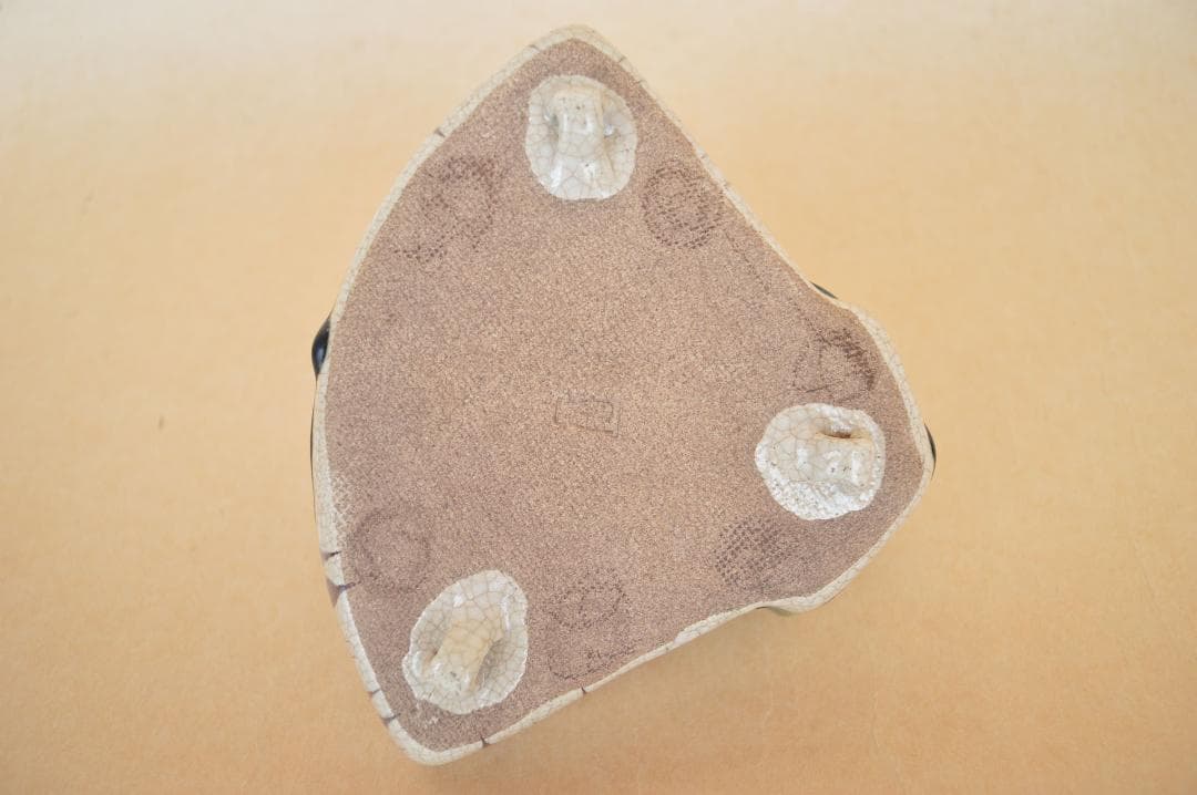 北大路魯山人 織部手付扇面向付 魯山人 魯卿 ロ散人 魯山人写